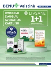 Leidinys BENU Vaistinė Visaginas