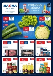 Leidinys MAXIMA Didžiasalis